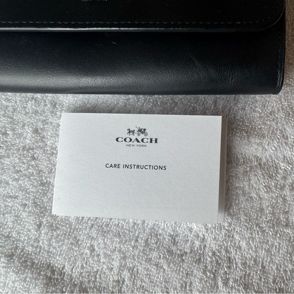 Coach Black Leather Clutch - Picture 10 of 14